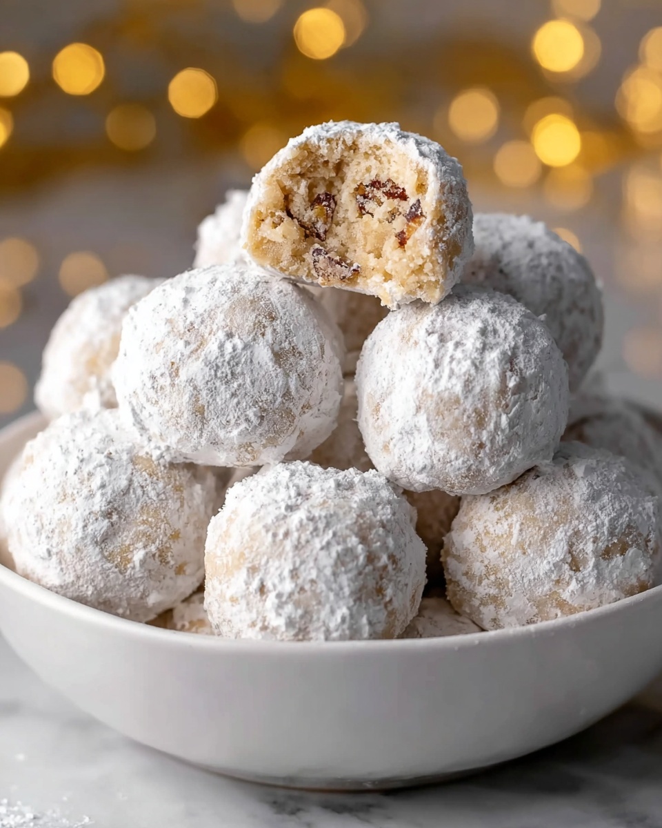 Pecan Snowball Cookies Recipe