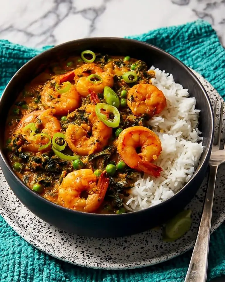 Coconut Curry Shrimp with Peas Recipe