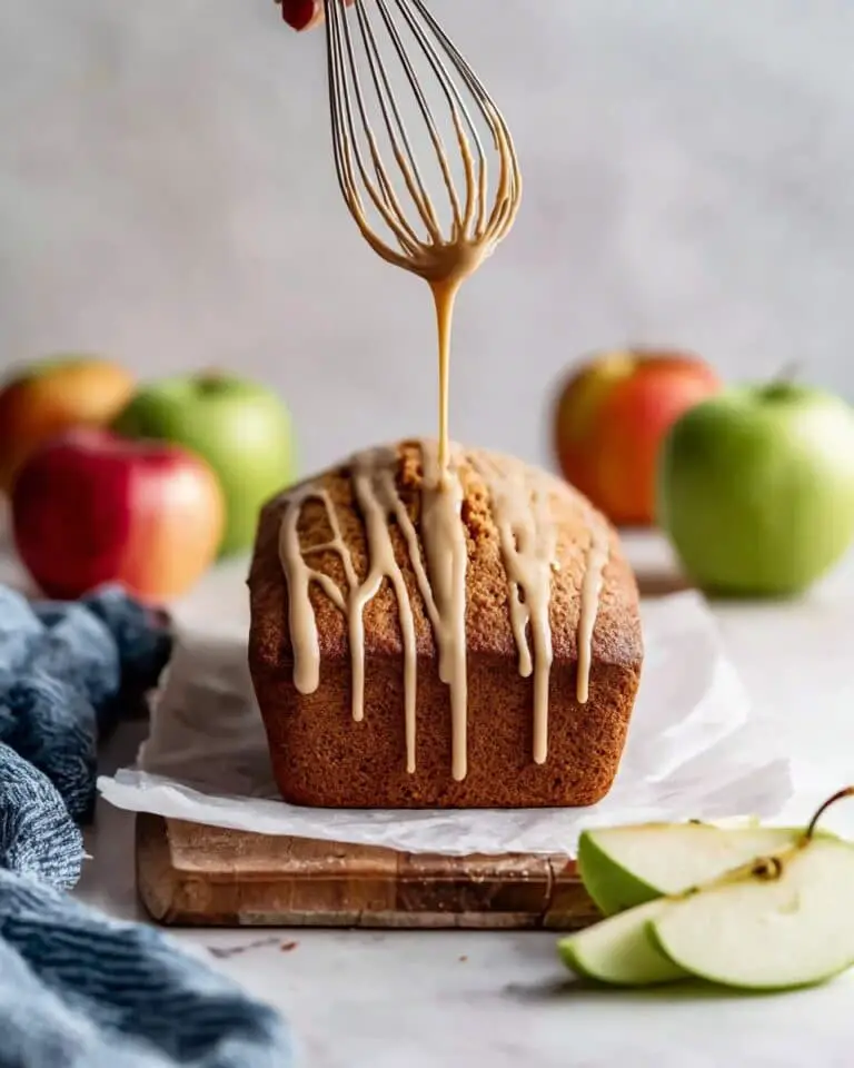 Apple Bread with Cider Glaze Recipe