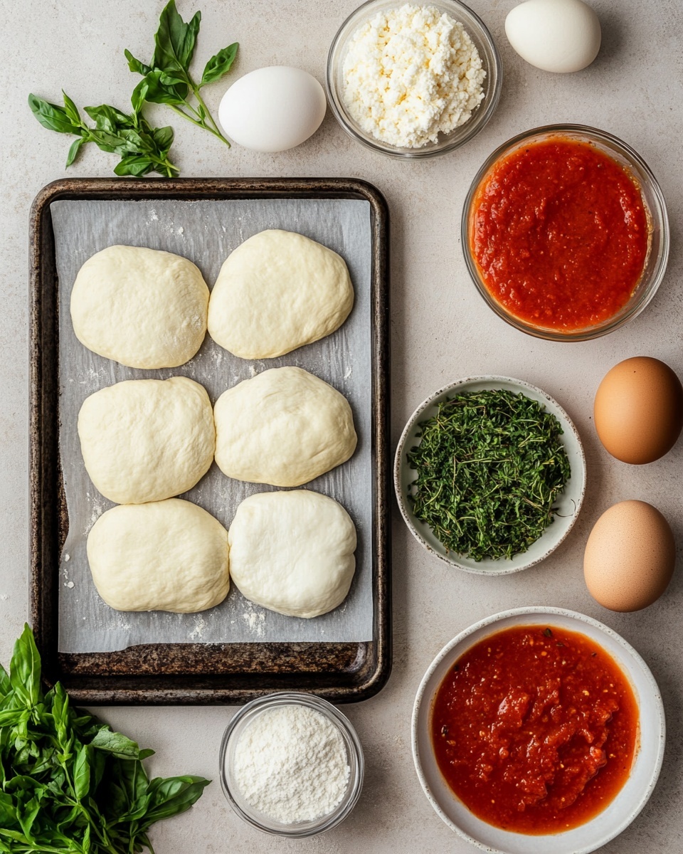 Cheesy Christmas Tree Bread Recipe 4 A Christmas tree shape made of small golden brown dough balls arranged in rows to form a triangle on a wooden board, each ball topped with melted cheese and sprinkled with chopped green herbs, some cheese strands scattered around. A short dough ball trunk is at the bottom center. To the upper right is a white bowl filled with thick red marinara sauce and a spoon with some sauce on it. A pink and white striped cloth is on the top left corner and a fresh rosemary sprig lies near the bottom right of the dough tree photo taken with an iphone --ar 4:5 --v 7