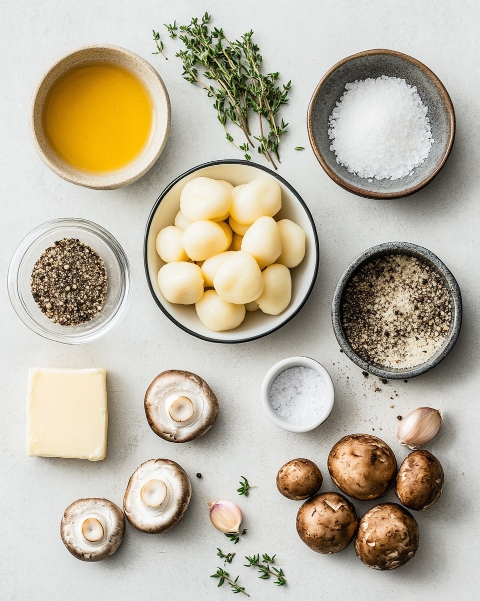 Gnocchi Chicken Pot Pie: Festive Dinner Recipe 4 A close-up shows a spoon full of creamy stew held above a black pot. The stew has smooth, soft yellow gnocchi as the main layer with bright green peas and small round orange carrot pieces scattered throughout. There are light beige shredded chicken strands and sliced brown mushrooms mixed in, all covered in a thick, light yellow sauce. Tiny green herb leaves are sprinkled on top, adding a touch of freshness. The background is a white marbled surface with blurred white plate and silver forks, giving a clean kitchen feel. photo taken with an iphone --ar 4:5 --v 7