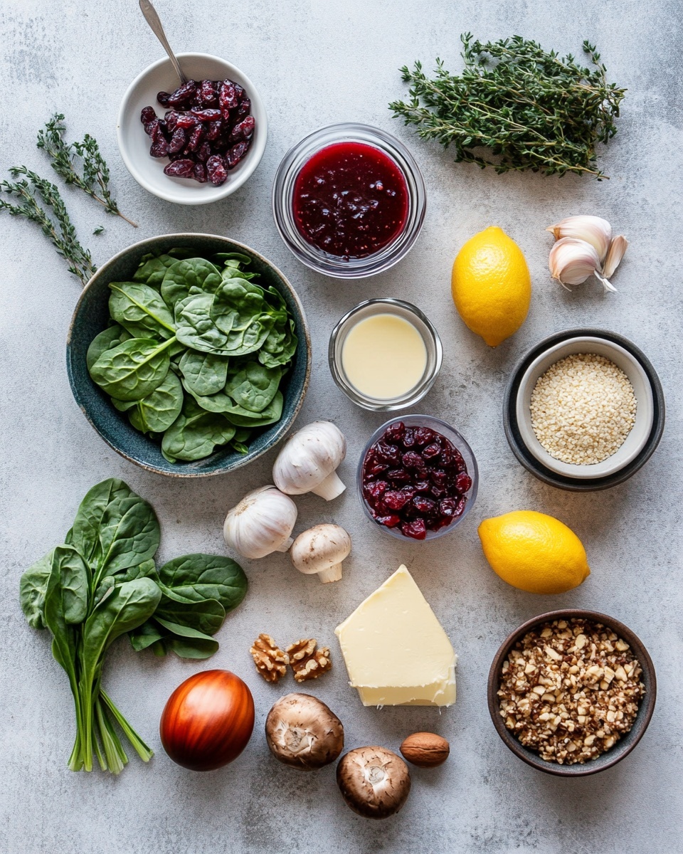 Christmas Nut Roast with Mushroom Gravy Recipe 4 A rectangular, dense loaf filled with visible chunks of nuts, beans, and herbs rests on a small wooden board, with one thick slice cut and placed slightly forward to show its coarse, textured interior in shades of brown and dark red. On top of the loaf, thin, shiny, dark red pickled onion slices with some small green herbs add a pop of color and a glossy texture. In the background, a white bowl filled with a dark red sauce and a spoon inside sits on a blue woven cloth, while the whole scene is set on a white marbled surface with soft natural light highlighting the details. photo taken with an iphone --ar 4:5 --v 7