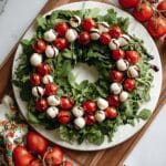 Caprese Salad Wreath Recipe