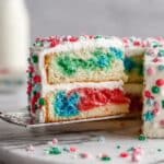 Rainbow Jello Cake Recipe