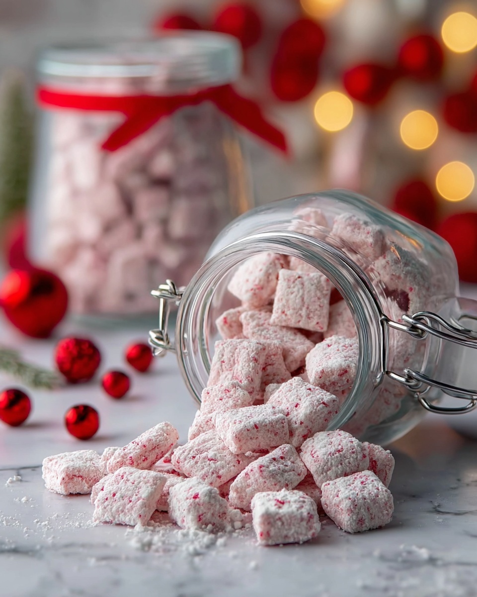 Peppermint Bark Puppy Chow Recipe