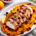 Cranberry Orange Glazed Turkey Breast Recipe