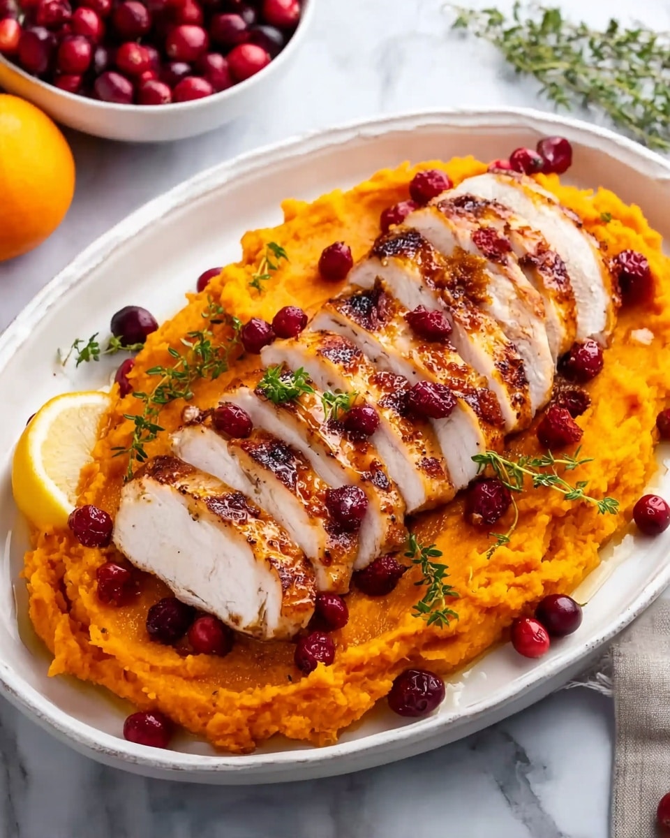 Cranberry Orange Glazed Turkey Breast Recipe