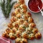 Cheesy Christmas Tree Bread Recipe
