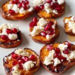Sweet Potato Rounds with Honey and Feta Recipe
