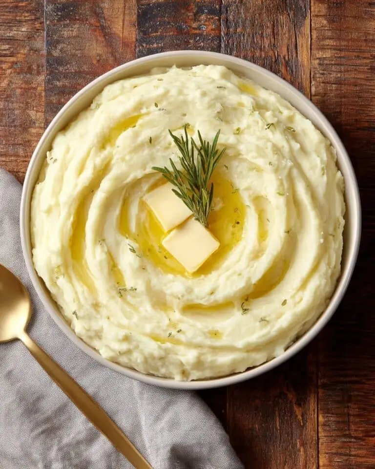 Rosemary Garlic Mashed Potatoes Recipe