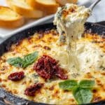 Tuscan Cheese Dip with Sun-Dried Tomatoes Recipe