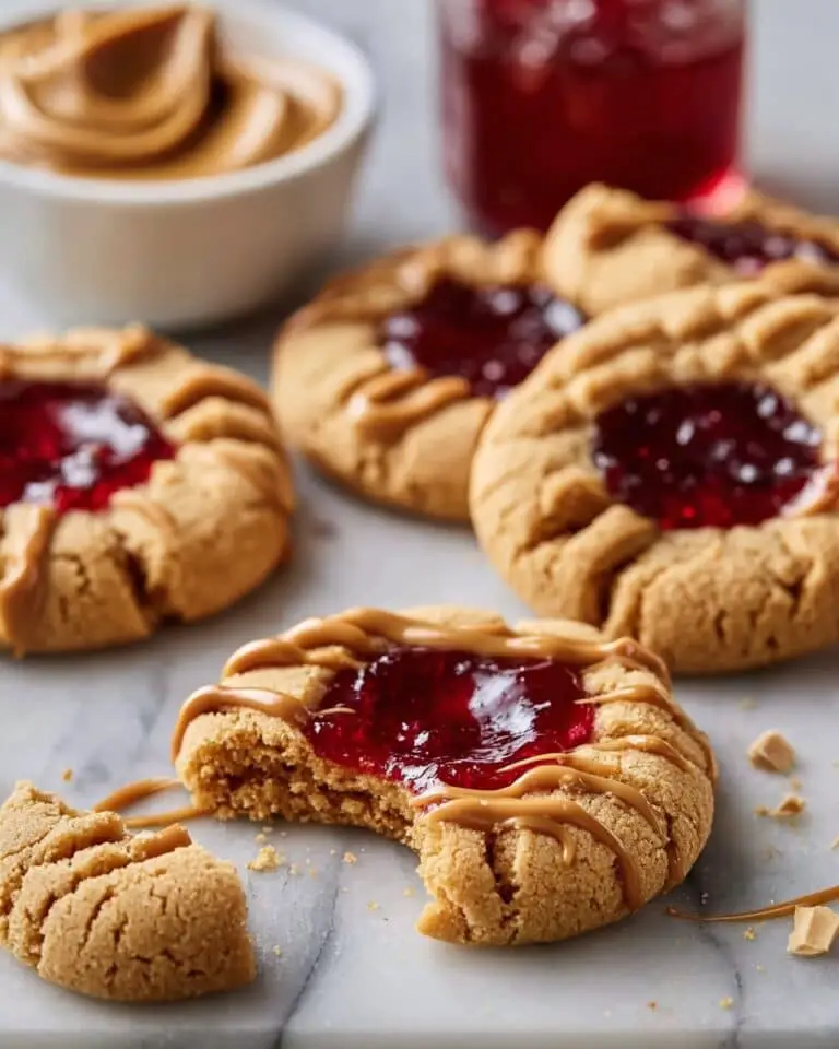 Peanut Butter and Jelly Cookies Recipe