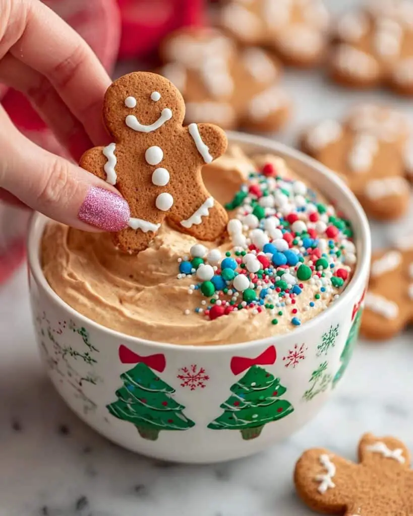 Sweet Gingerbread Cheesecake Dip Recipe
