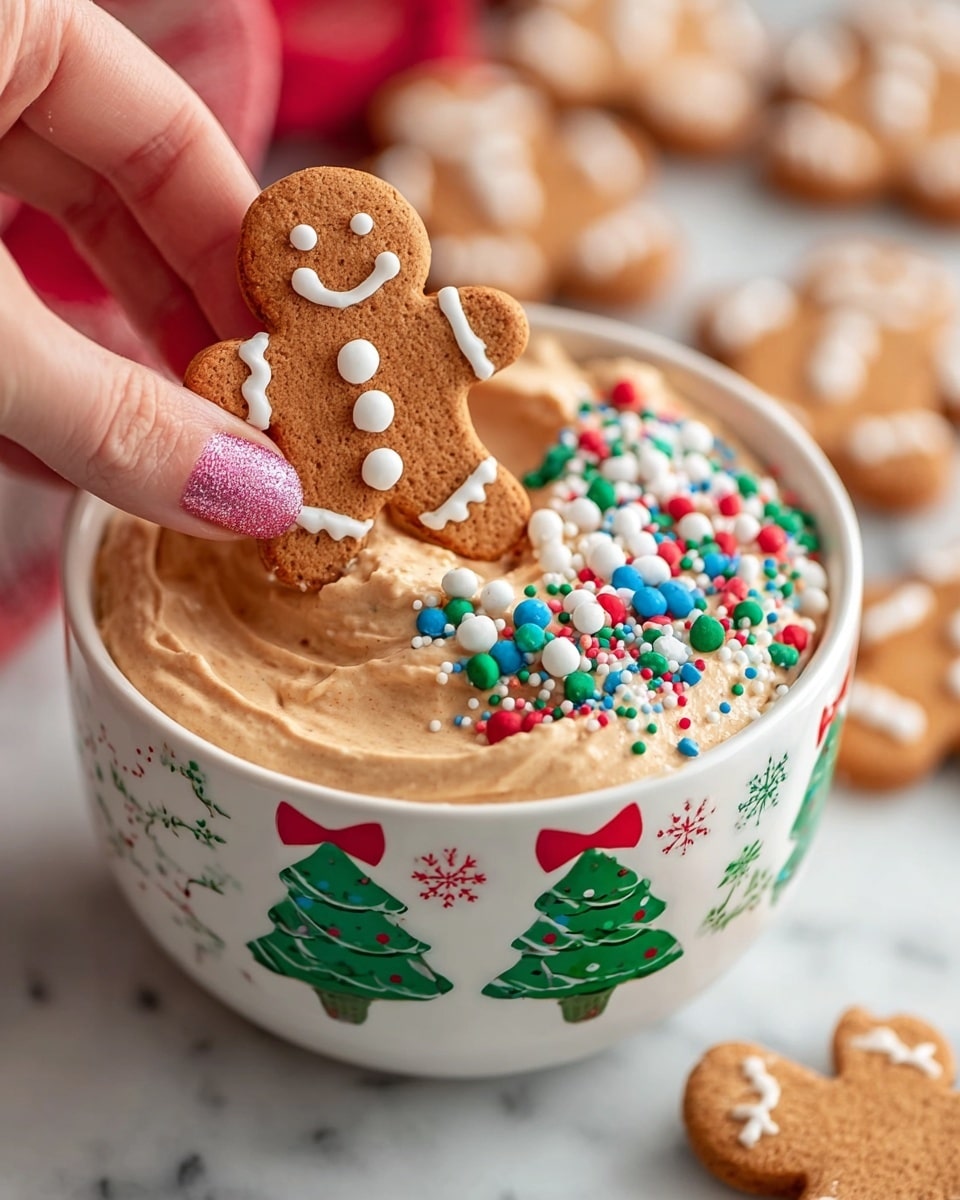 Sweet Gingerbread Cheesecake Dip Recipe