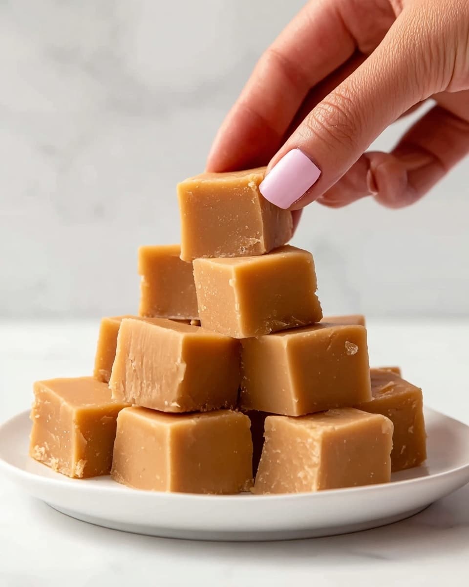 Easy 2-Ingredient Peanut Butter Fudge Recipe