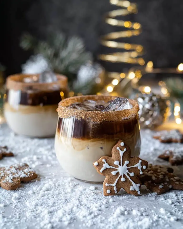 Christmas Cocktail: Gingerbread White Russian Recipe