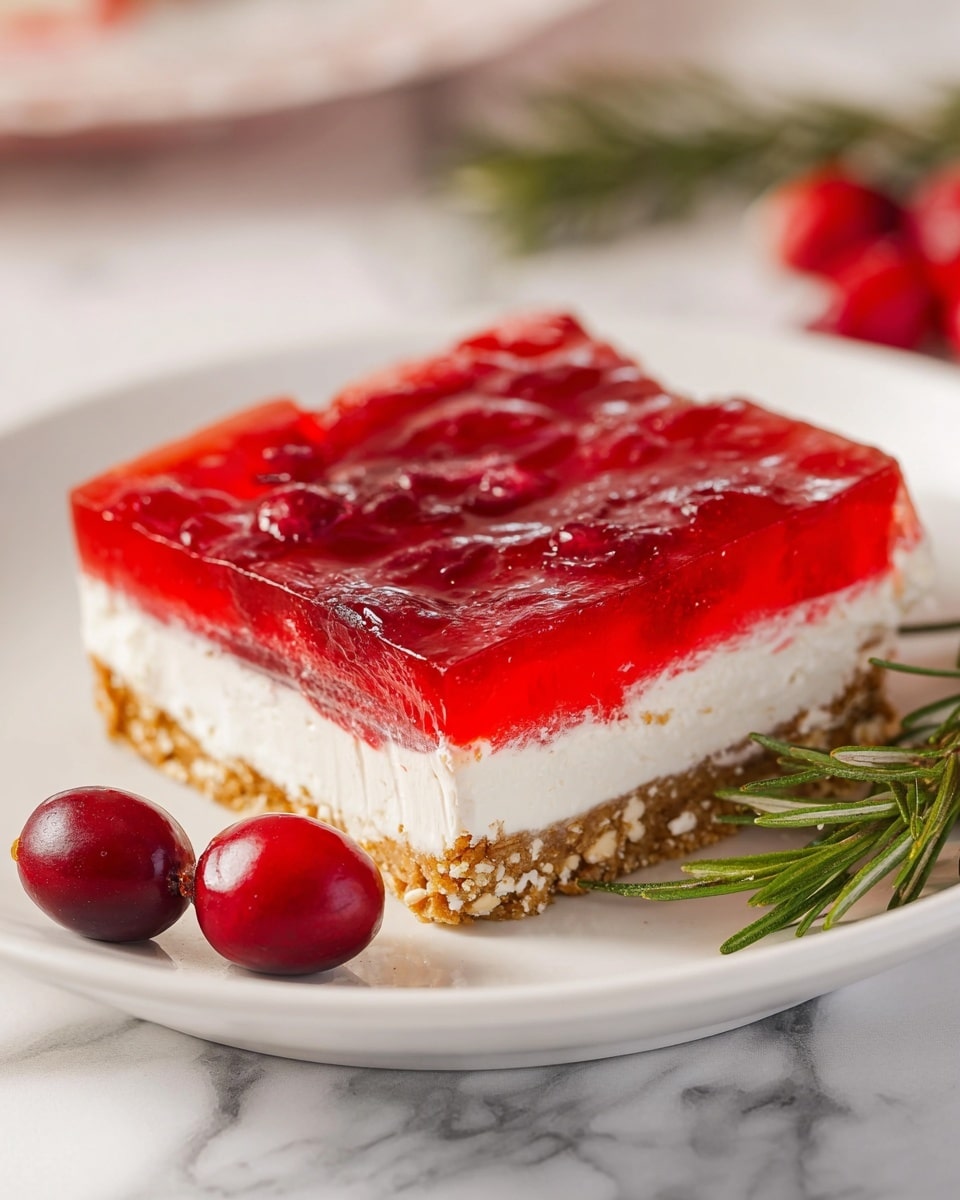 Cranberry Pretzel Salad Recipe