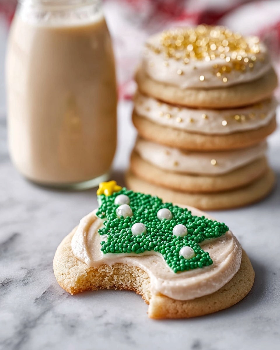 Vanilla Bean Sugar Cookies with Caramel Buttercream Recipe