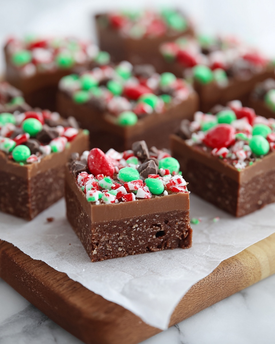 Peppermint Chocolate Christmas Slice Recipe