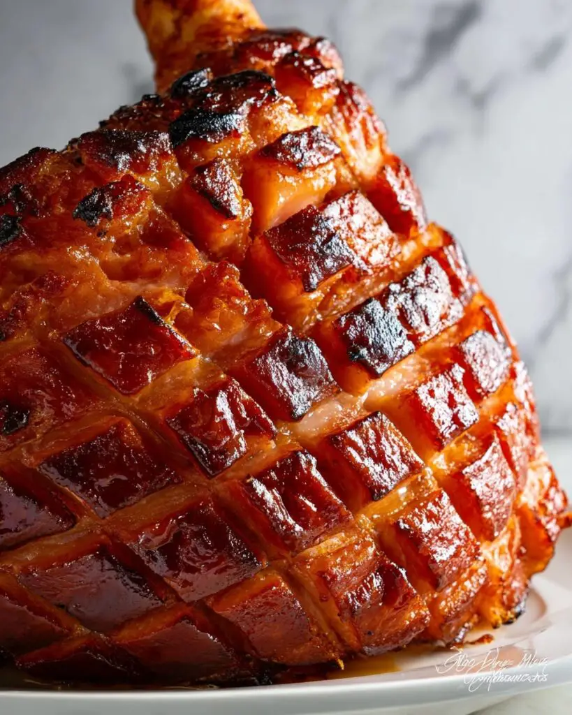 Christmas Maple Glazed Ham Recipe