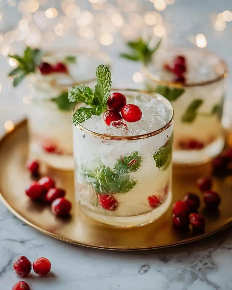 White Christmas Mojitos Recipe