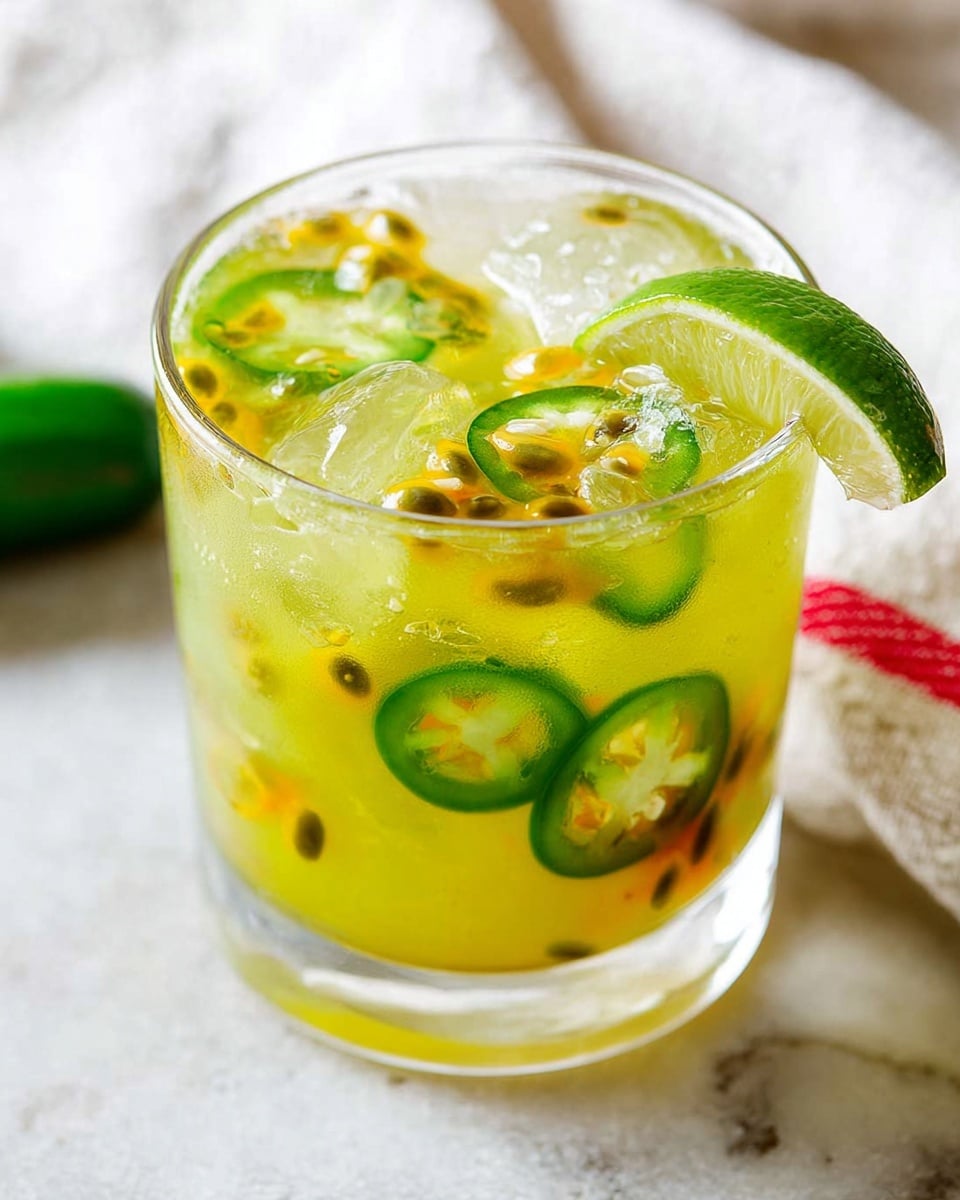 Spicy Passion Fruit Margarita Recipe