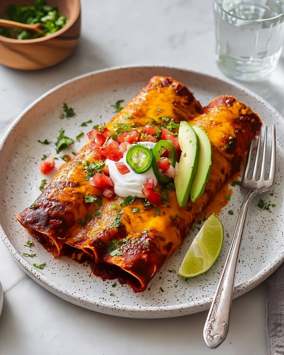 Vegetarian Black Bean Enchiladas Recipe