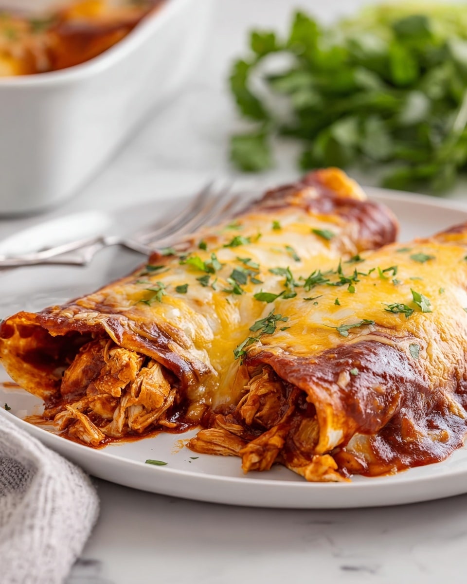 Freezer Chicken Enchiladas Recipe