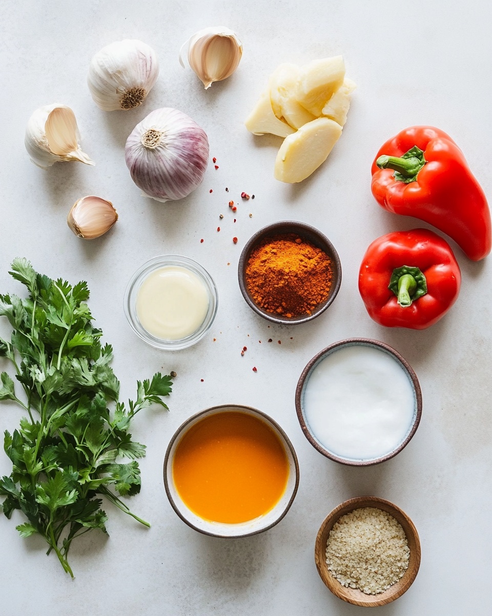 Coconut Red Curry Chicken Udon Recipe 2 A close-up of a white bowl filled with thick creamy orange soup with noodles mixed inside. The soup has several browned pieces of cooked chicken scattered on top, with fresh green herbs and sliced green onions sprinkled evenly over the dish. On one side of the bowl, three thin lime slices rest against the edge, adding a pop of green. The rich soup looks slightly shiny and thick, with noodles curling and twisting throughout. The bowl sits on a white marbled surface. photo taken with an iphone --ar 4:5 --v 7